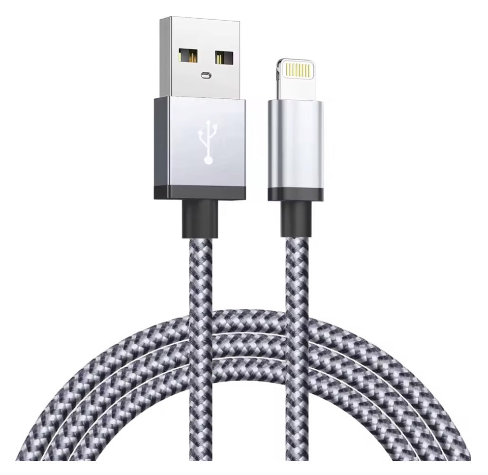 Fast Charging USB Charger Cable For iPhone 14 13 12 11 Xs Max Xr X 8 7 6 Plus iPad Origin Mobile Phone Long Data Cord 1m 2m 3m