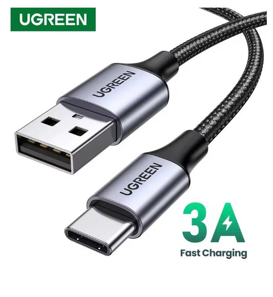 UGREEN 3A Fast Charging Cable Suitable For iPad, iphone, Samsung, Xiaomi Poco Magnetic USB-C Charger Data Cable Mobile Phone Cable