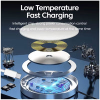 15W Magnetic Wireless Fast Chargers with Type C Fast Charging Cable For iPhone12-16 Charger Adapter Macsafe Phone Charging Dock