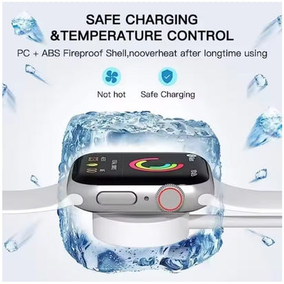 Magnetic Charger For IWatch Charging Cable Portable Magnetic Wireless Charging For IWatch Series Ultra2/10/9/8/7/6/SE/SE/5/4/3/2